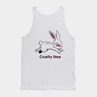 Cruelty Free Bunny Violence by Tobe Fonseca Tank Top